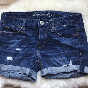 BOGO! American Eagle Distressed Denim Boy Shorts